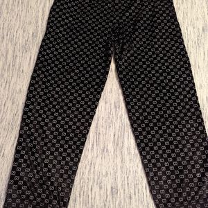 Good guy velour pants. (fake Gucci)